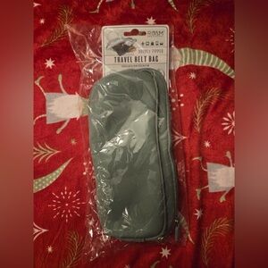 NWT Green Travel Belt Bag